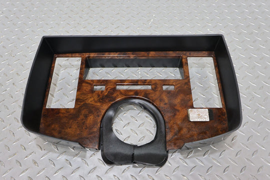 93-96 Cadillac Fleetwood Brougham Woodgrain Speedometer Cluster Trim Bezel