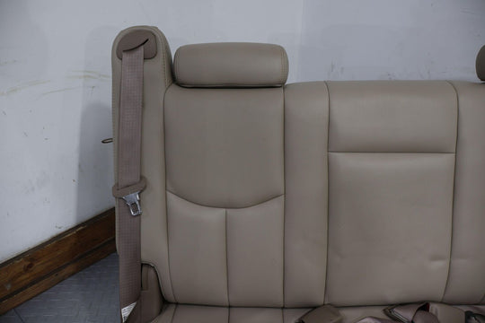 03-06 Escalade/Yukon/Suburban Leather 3rd Row Bench Seat (Nuetral Tan 522)