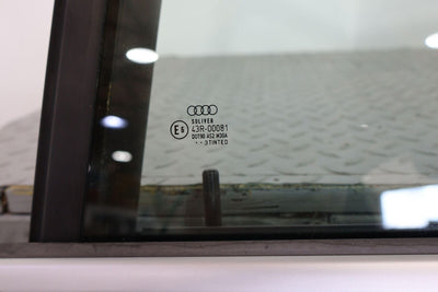03-04 Audi RS6 Rear Left LH Door W/ Glass (Daytona Gray LZ7S) See Photos