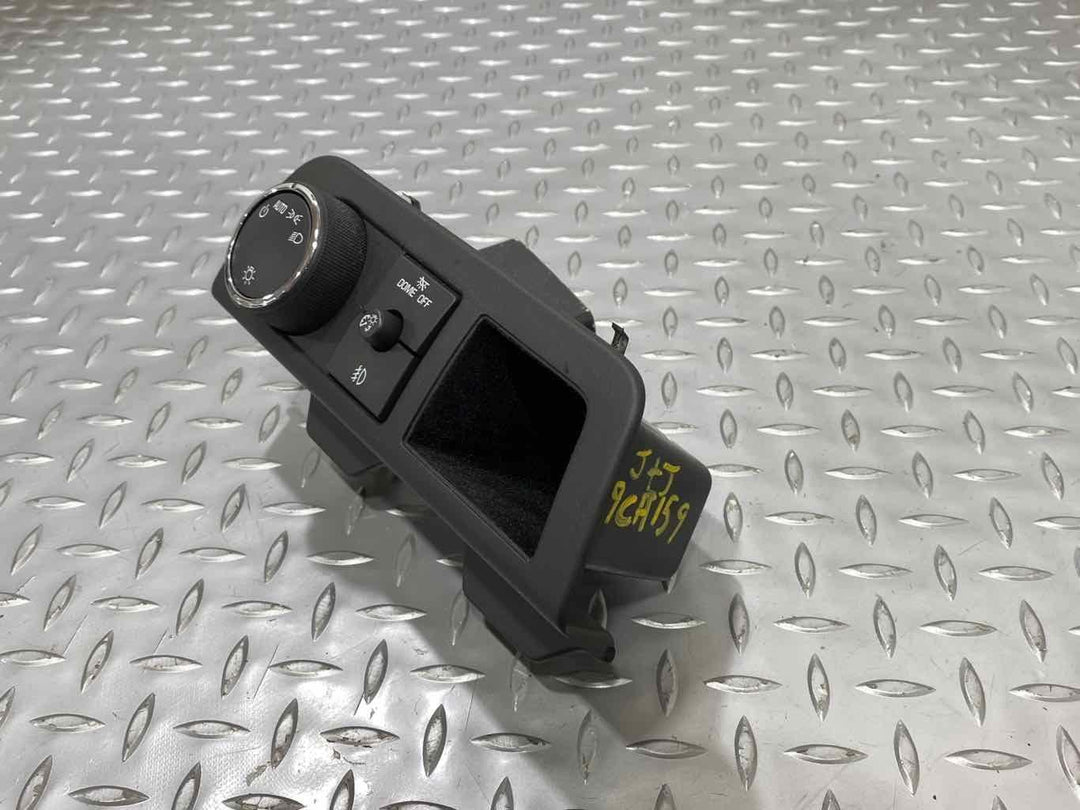 07-14 Cadillac Escalade Dash Mounted Headlight Switch W/Bezel (Black 19I) Tested