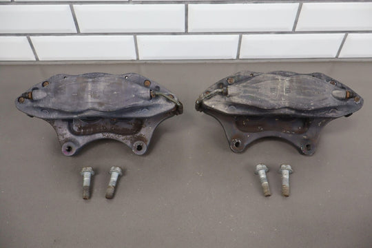 12-20 Tesla Model S Pair LH&RH Front OEM Brembo Brake Calipers (Gray) 117K Miles