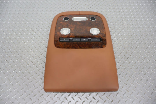 03-10 Bentley Continental GT Coupe Overhead Roof Console (Cognac/Woodgrain)