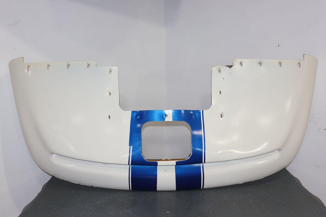 96-02 Dodge Viper RT/10 Rear OEM Bumper Cover (Stone White PW1 / Blue Stripes)