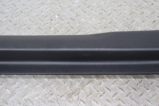 17-19 Fiat 124 Spider Pair LH&RH Interior Door Sill Entry Plates (Nero XR)