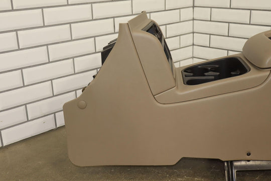 03-07 GMC Sierra Chevy Silverado Center Floor Console Glovebox (Tan/Neutral)