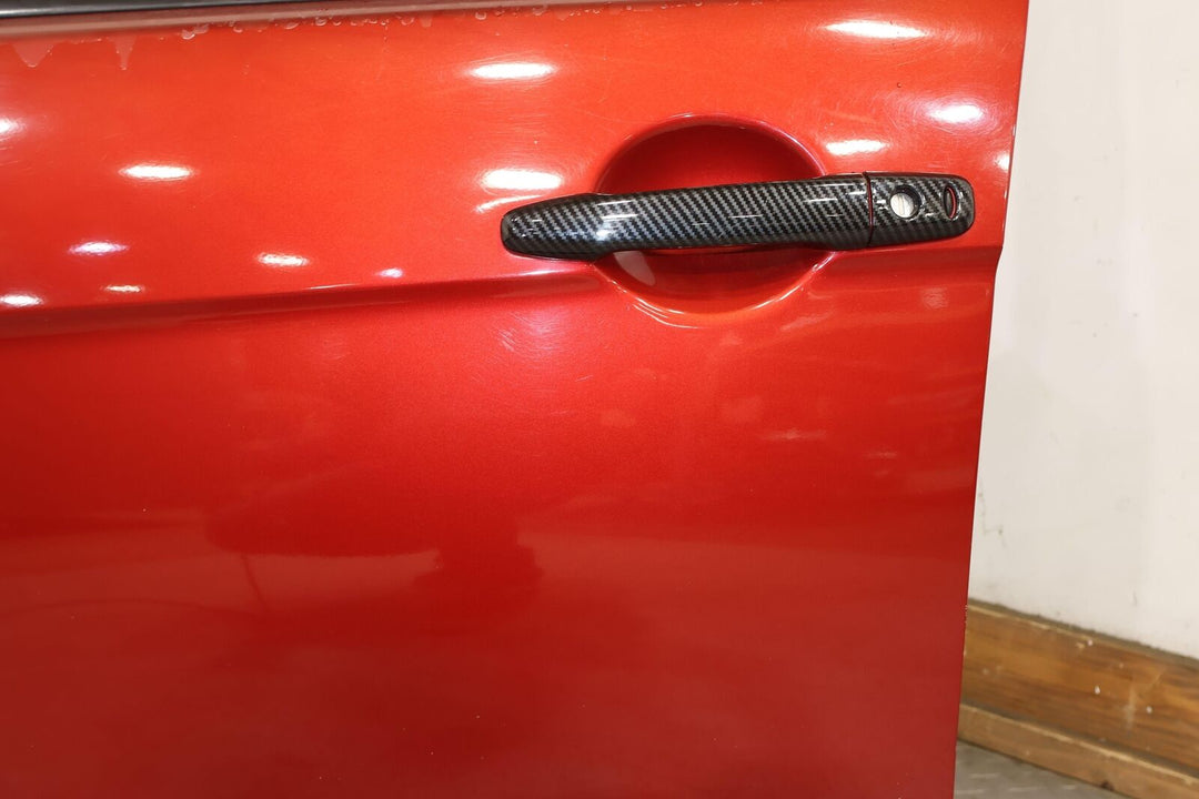 08-15 Mitsubishi Lancer EVO X Front Left Door Shell (Rally Red P26) See Photos