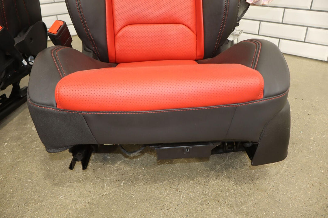 16-23 Chevy Camaro SS Convertible Leather Seat Set (Red H16) *Low Mileage*