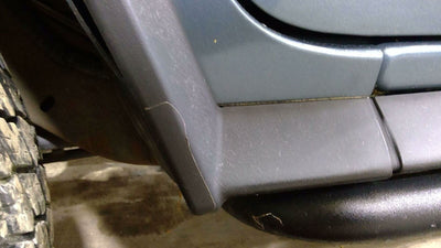 03-09 Hummer H2 Driver Left Textured Fender Molding / Trim / Flare