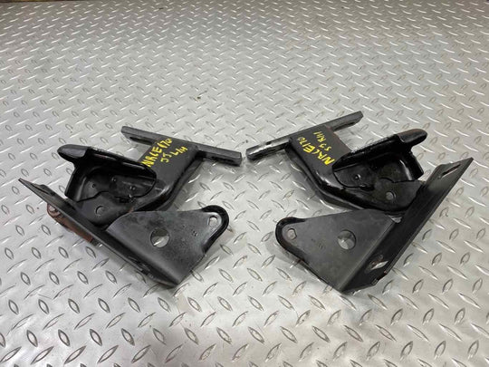 90-96 Chevy C4 Corvette Pair Left & Right Hood Hinges (Black) Tested