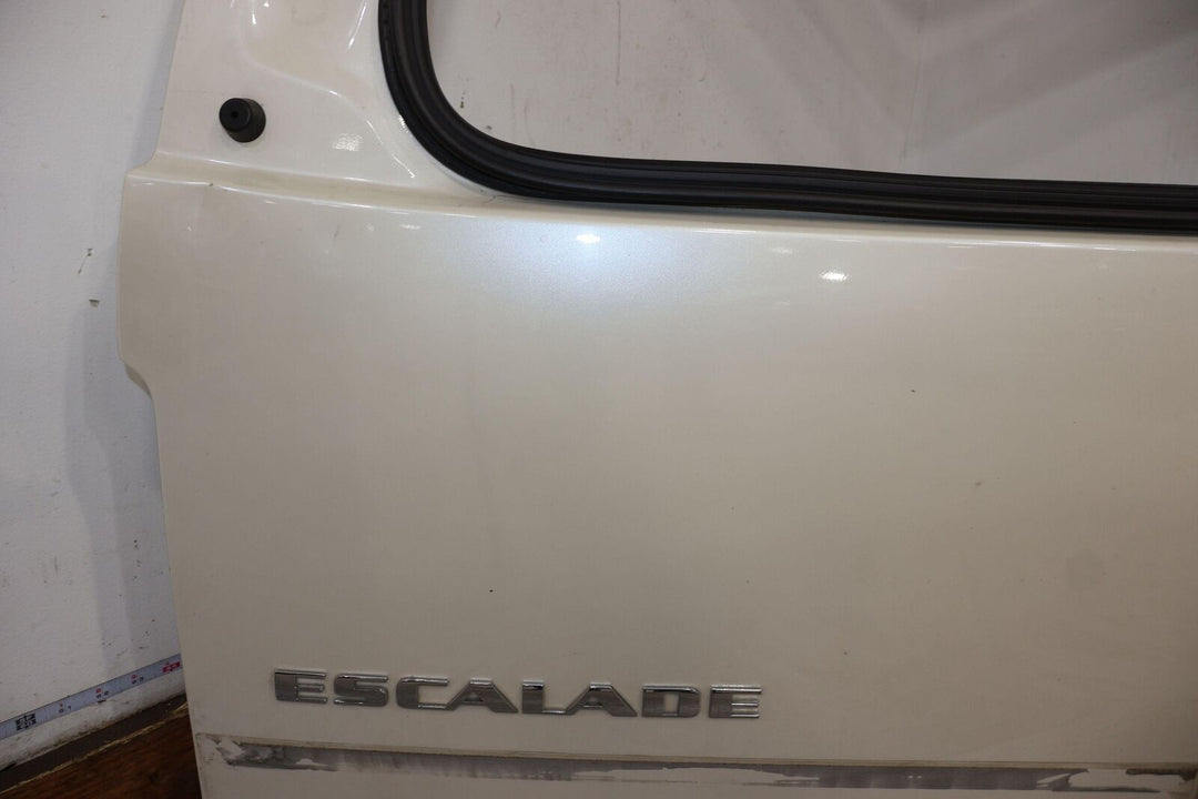 02-06 Cadillac Escalade Short WB Rear Hatch Liftgate (White Diamond) Sold Bare