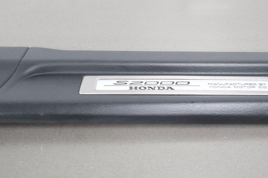 00-03 Honda S2000 AP1 Pair LH & RH Interior Door Sill Entry Plates (Black)