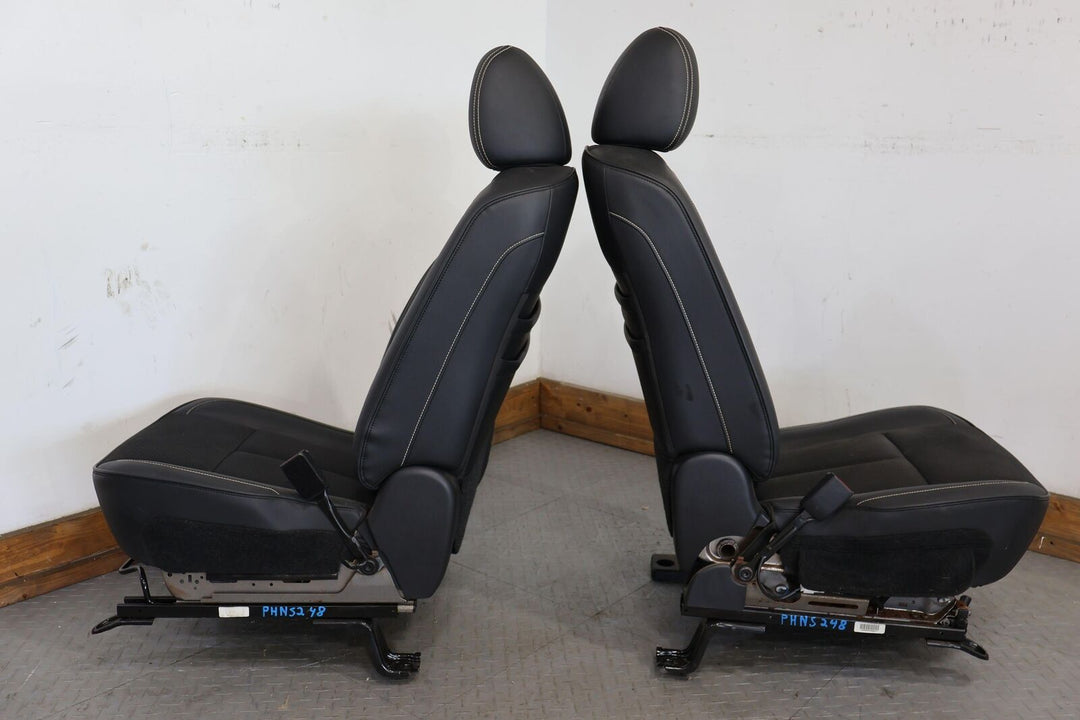 17-18 Nissan Titan XD Full Power Seat Set (Black) RH Front Blown Bag (Tested)