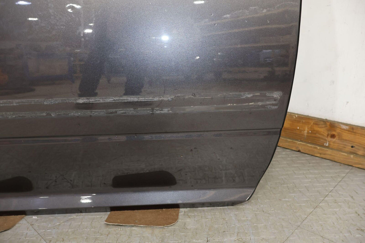 09-22 Ram 1500 4th Gen Crew Cab Rear Left LH Door W/Glass (Granite Crystal PAU)