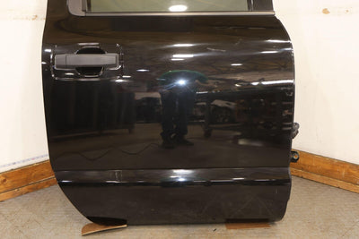 16-22 Nissan Titan XD Crew Cab Rear Right RH Door W/ Glass (Magnetic Black G41)