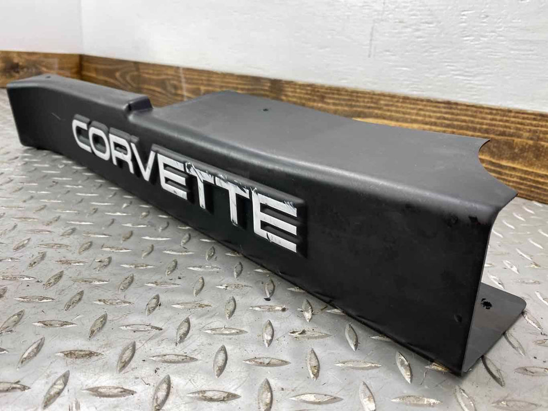 94-96 Chevy C4 Corvette Pair Left & Right Door Entry Sill Plates (Black 19i)