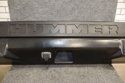 03-05 Hummer H2 OEM Rear Bumper Bar / End Caps (Textured Black) See Photos