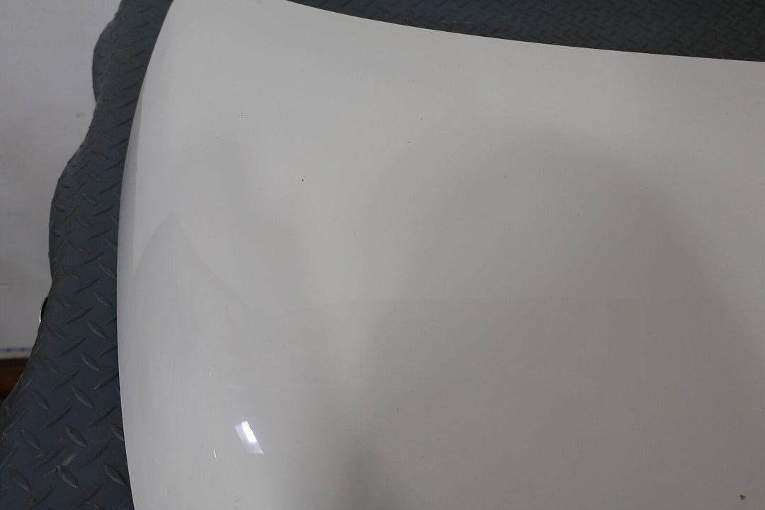 12-19 Fiat 500 Abarth Coupe OEM Hood Bonnet (Bianco White PW3) Solid Mount