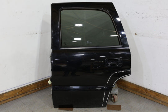 00-06 Chevy Tahoe GMC Yukon Rear Left LH Door W/ Glass (Black 41u) See Notes