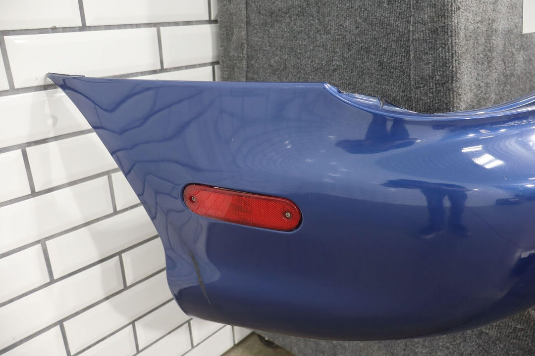 99-00 Mazda Miata NB Rear Bumper W/Rebar Sapphire Blue (20P) *Peeling*