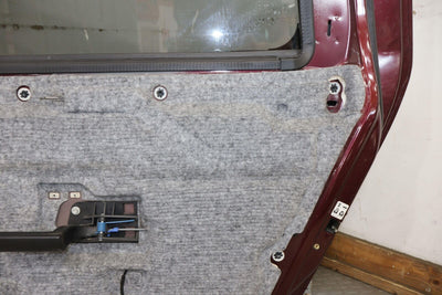 03-09 Hummer H2 Rear Right RH Door W/ Glass (Twilight Maroon 49U) See Photos