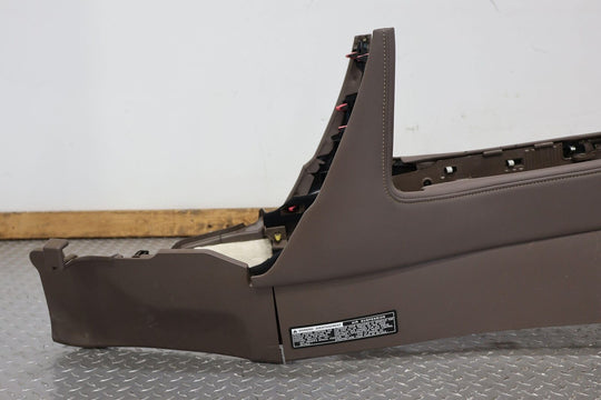 14-20 Lexus GX460 Bare Center Floor Console (Sepia LB40) W/Rear Climate Controls