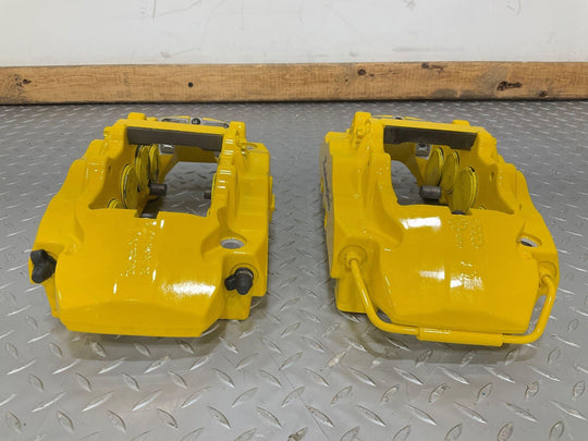 Lamborghini Gallardo Powder Coated Yellow Brembo Brake Caliper Set Fresh Rebuild