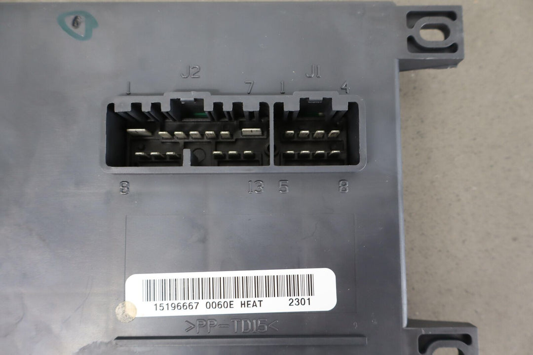 2003-2007 Hummer H2 Seat Memory Control Module (15196667) OEM