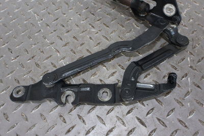03-04 Audi RS6 Pair Left & Right Trunk Deck Lid Hinges (Daytona Gray LZ7S)