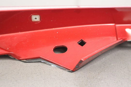 04-09 Cadillac XLR Left LH Exterior A Pillar Trim Panel (Crimson Pearl 86U)