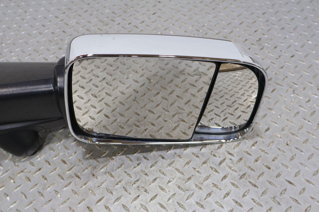 19-22 Ram 2500/3500 Right Passenger Tow Door Mirror W/Blindspot (Chrome) Tested