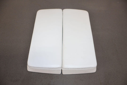 16-20 Tesla Model X Pair LH&RH Center Console Arm Rests (White Pads) See Photos