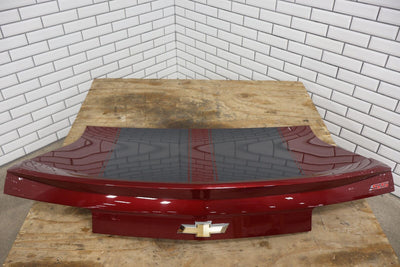10-13 Chevy Camaro SS Coupe OEM Trunk Deck Lid (Jewel Red) Sold W/ Spoiler