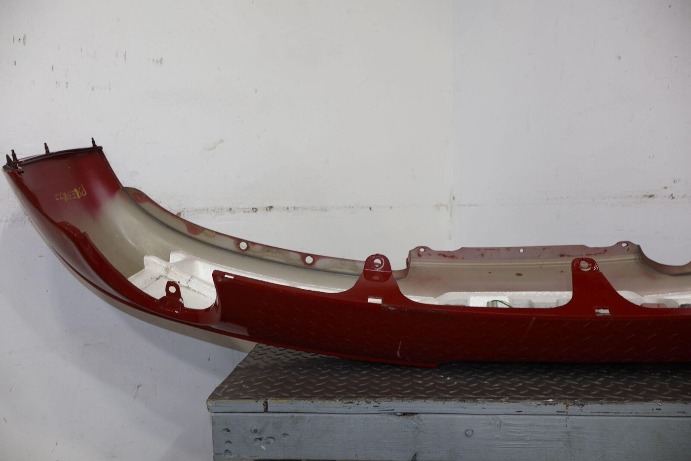 92-00 Lexus SC300 SC400 OEM Rear Bumper W/Rebar (Super Red 3L2) Paint Chipping