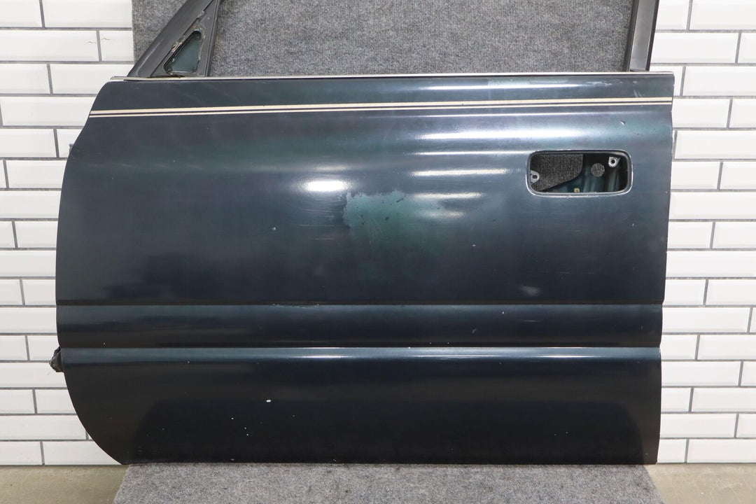 91-98 Toyota Land Cruiser LH Left Driver Front Door Shell Dark Emerald (6M1)