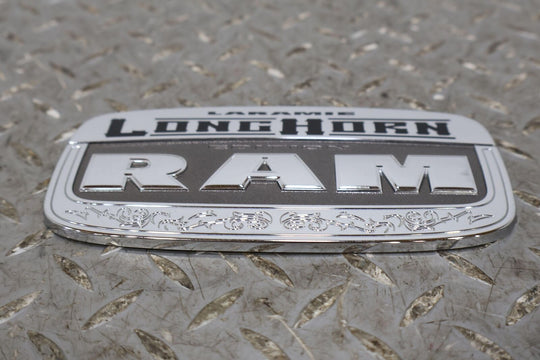 11-18 Ram 1500 Laramie Longhorn Chrome Rear Tailgate Emblem Badge Nameplate