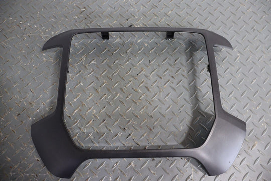 14-19 Chevy Silverado 1500 Interior Radio Trim Bezel (Dark Gray) Solid Mount