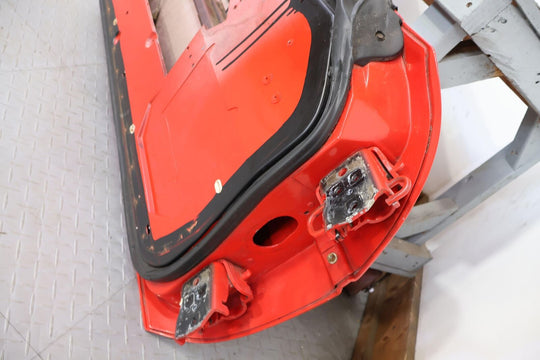 84-96 Chevy C4 Corvette Driver Left LH Door Shell (Torch Red 70U) See Notes