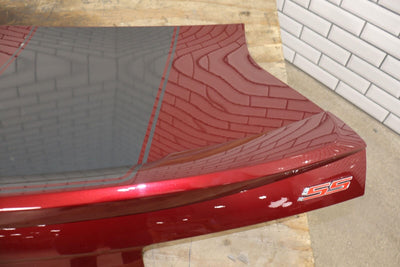 10-13 Chevy Camaro SS Coupe OEM Trunk Deck Lid (Jewel Red) Sold W/ Spoiler