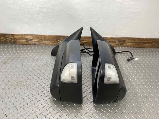 13-18 Ram 1500 Pair 6X9 Power Folding Door Mirrors W/Courtesy Lights (Black)