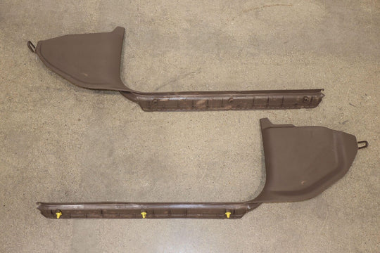 96-97 Lexus LX450 Land Cruiser Pair LH&RH Front Door Sill Entry Plates (Beige)