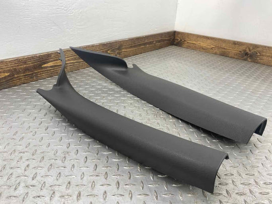 02-05 Ford Thunderbird Pair LH&RH Interior A Pillar Trim Panels (Midnight Black)