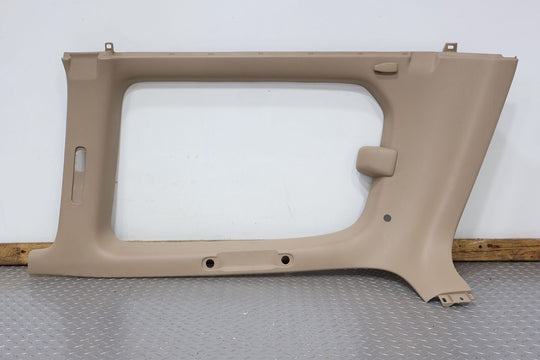 98-02 Toyota Land Cruiser Left Upper Interior Quarter Window Trim (Beige LA40)