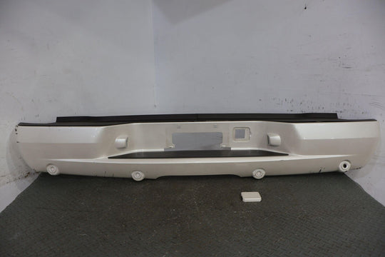 02-06 Cadillac Escalade Short WB Rear OEM Bumper W/Parking Sensors White Diamond