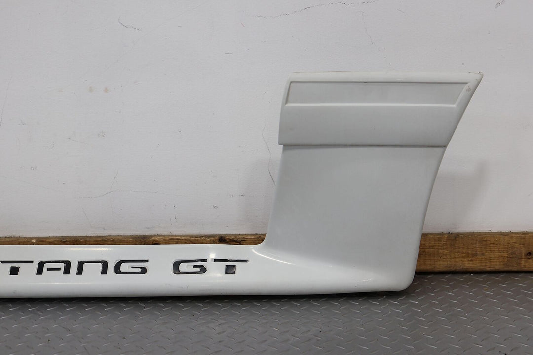 89-93 Ford Mustang GT Convertible Right RH Rocker Moulding (Oxford White YO)