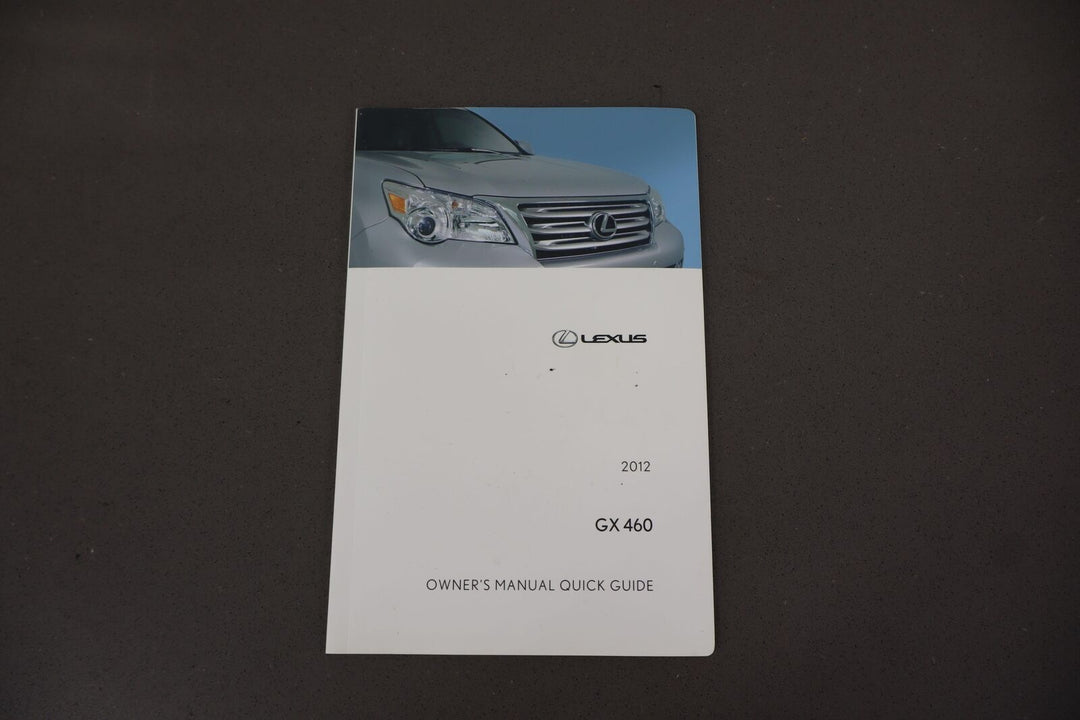 2019 Lexus GX460 Owners Manuals W/ OEM Pouch