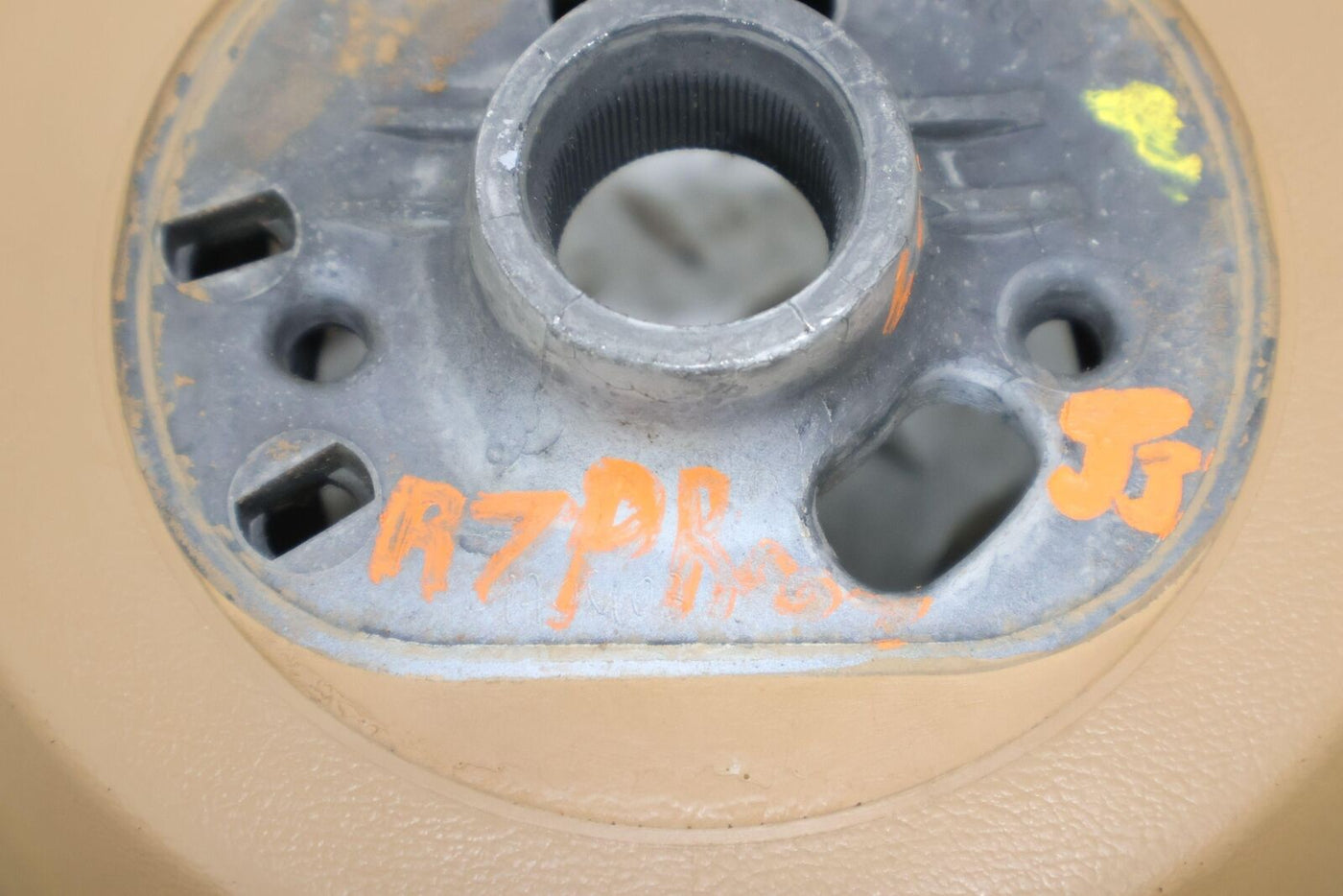 05-09 Porsche 911 997 Leather Steering Wheel (Sand Beige TD) OEM