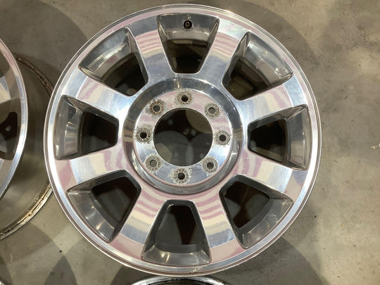 08-10 Ford F250 F350 SRW 20x8" Aluminum Wheels - 3 Tan Painted Inlay 1 Chrome