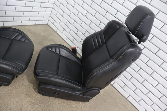 2023 Dodge Challenger SRT Hellcat Heated/Cooled Leather Seats Set (Black X9)