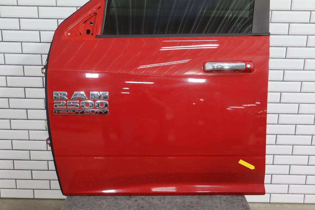 2009-2018 Ram 1500/2500/3500 Crew Cab Driver Left Front Door (Fire Red PR4)