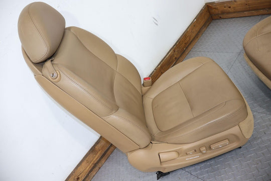 07-08 Lexus SC430 Leather Seat Set Front/Rear (Camel LA42) Power Tested (Notes)